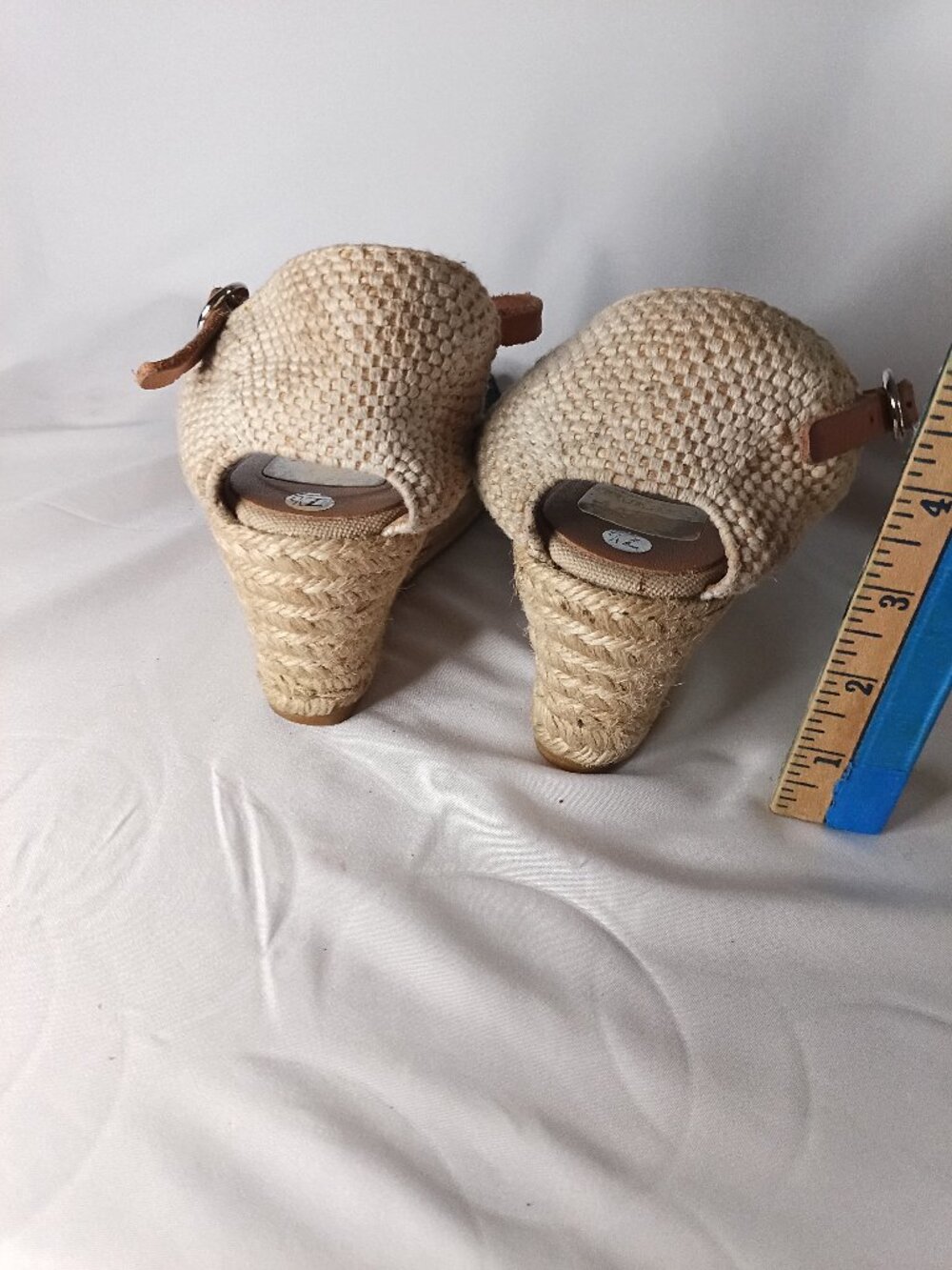 Kanna Women's Roped Heel Wedge Size 7.5 - Picture 5 of 5